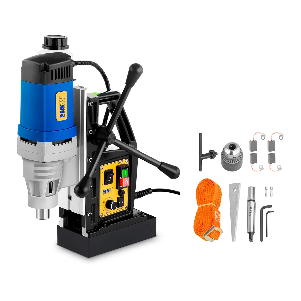 Magnetinio Gręžimo Staklės Su Magnetiniu Pagrindu 1380w Msw-md32-eco