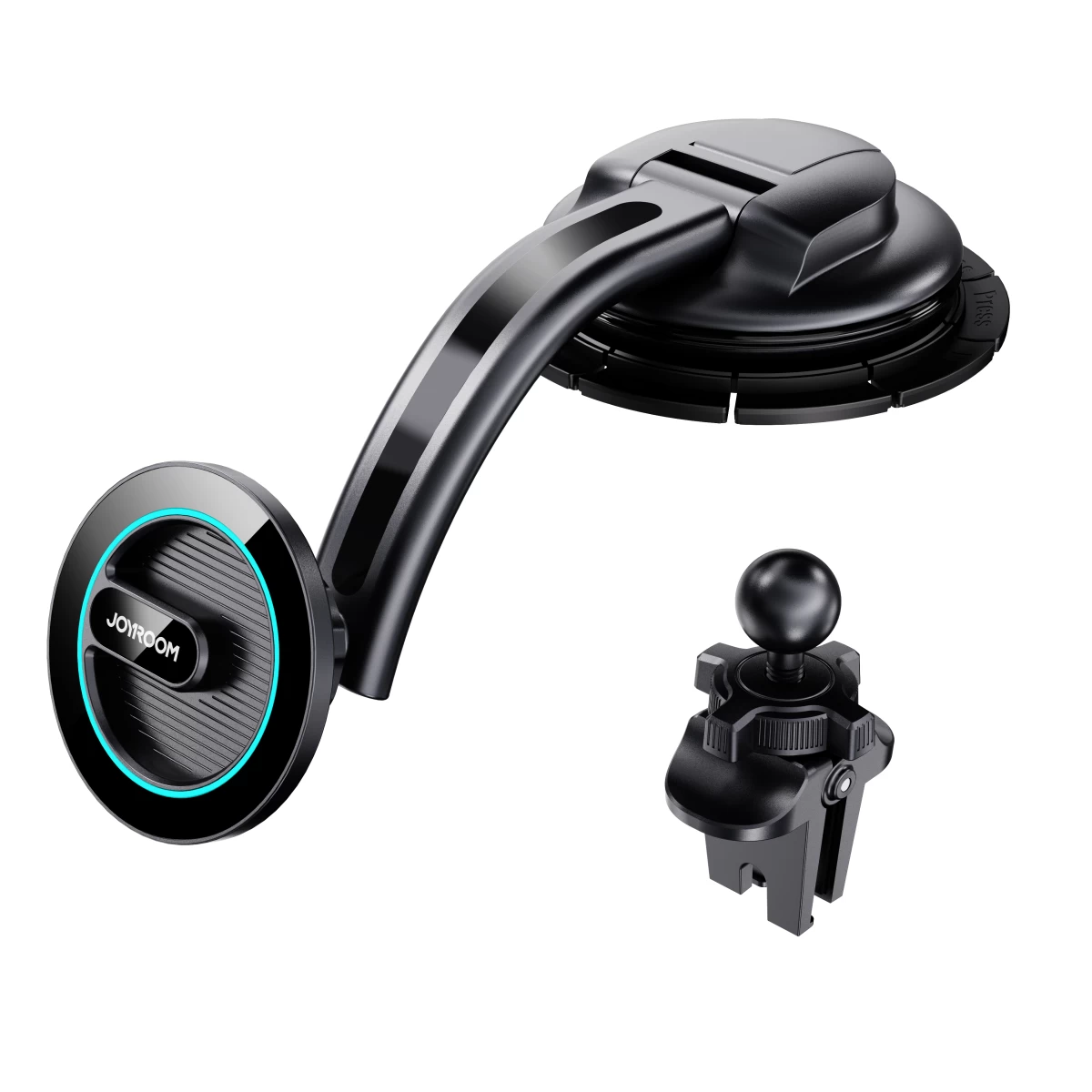 Magnetinis Automobilio Laikiklis Telefonui Ant Kabinos, Priekinio Stiklo, Ventiliacijos Grotelių Juodas Magnetinis Automobilio Laikiklis Telefonui Ant Kabinos, Priekinio Stiklo, Ventiliacijos Grotelių Juodas