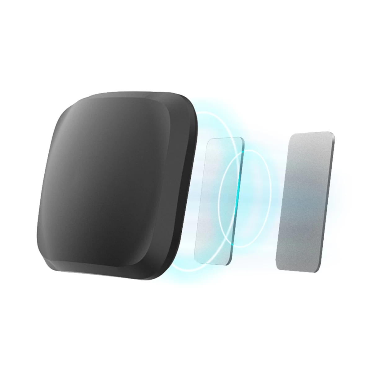 Magnetinis Dėklas airtag Lokatoriui - Juodas