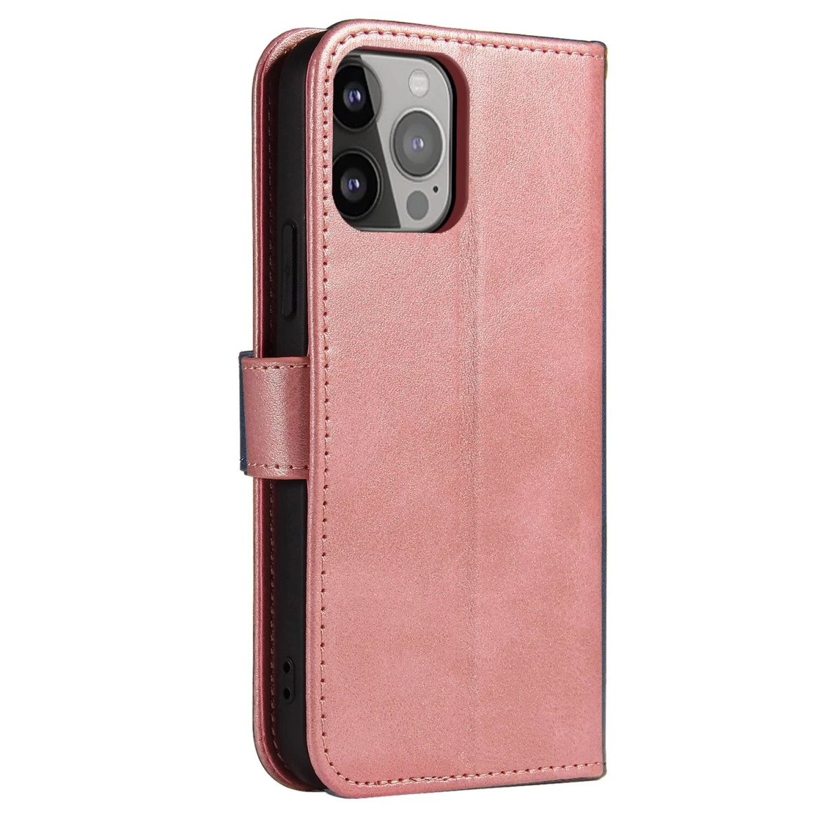 Magnetinis Dėklas Elegantiškas Dangtelis Su Apvertimo Ir Stovo Funkcija, Skirtas Iphone 13 Pro Rožinės Spalvos Magnetinis Dėklas Elegantiškas Dangtelis Su Apvertimo Ir Stovo Funkcija, Skirtas Iphone 13 Pro Rožinės Spalvos