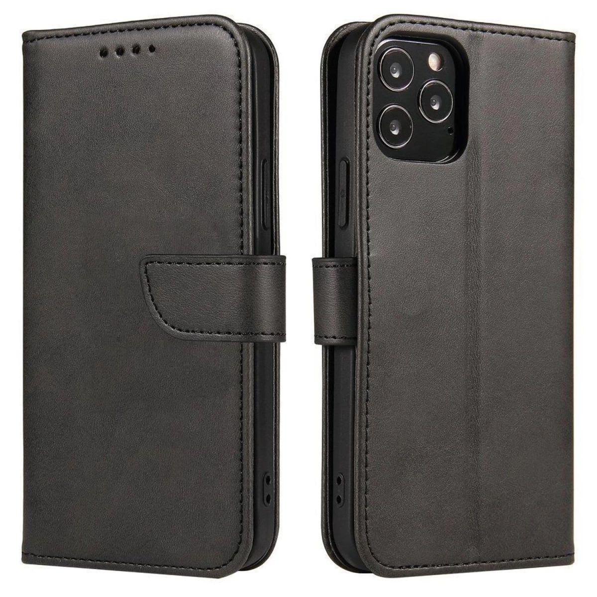 Magnetinis Dėklas Elegantiškas Dangtelis Su Atvartu Ir Stovo Funkcija, Skirtas huawei Nova 8, Juodas Magnetinis Dėklas Elegantiškas Dangtelis Su Atvartu Ir Stovo Funkcija, Skirtas huawei Nova 8, Juodas