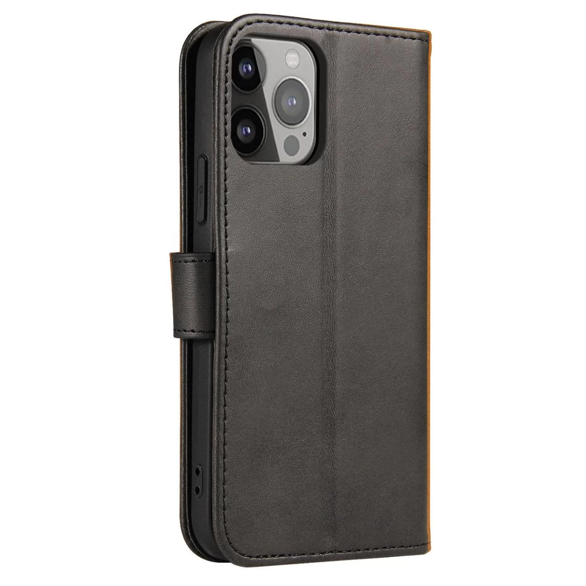 Magnetinis Dėklas google Pixel 7 Pro - Apverčiamasis Dangtelis, Piniginės Stovas - Juodas