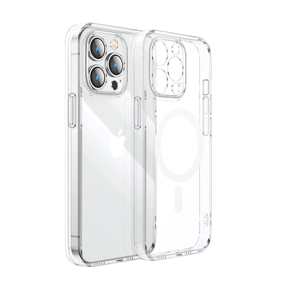 Magnetinis Dėklas iphone 14 Plus, Suderinamas Su magsafe Transparent 14d