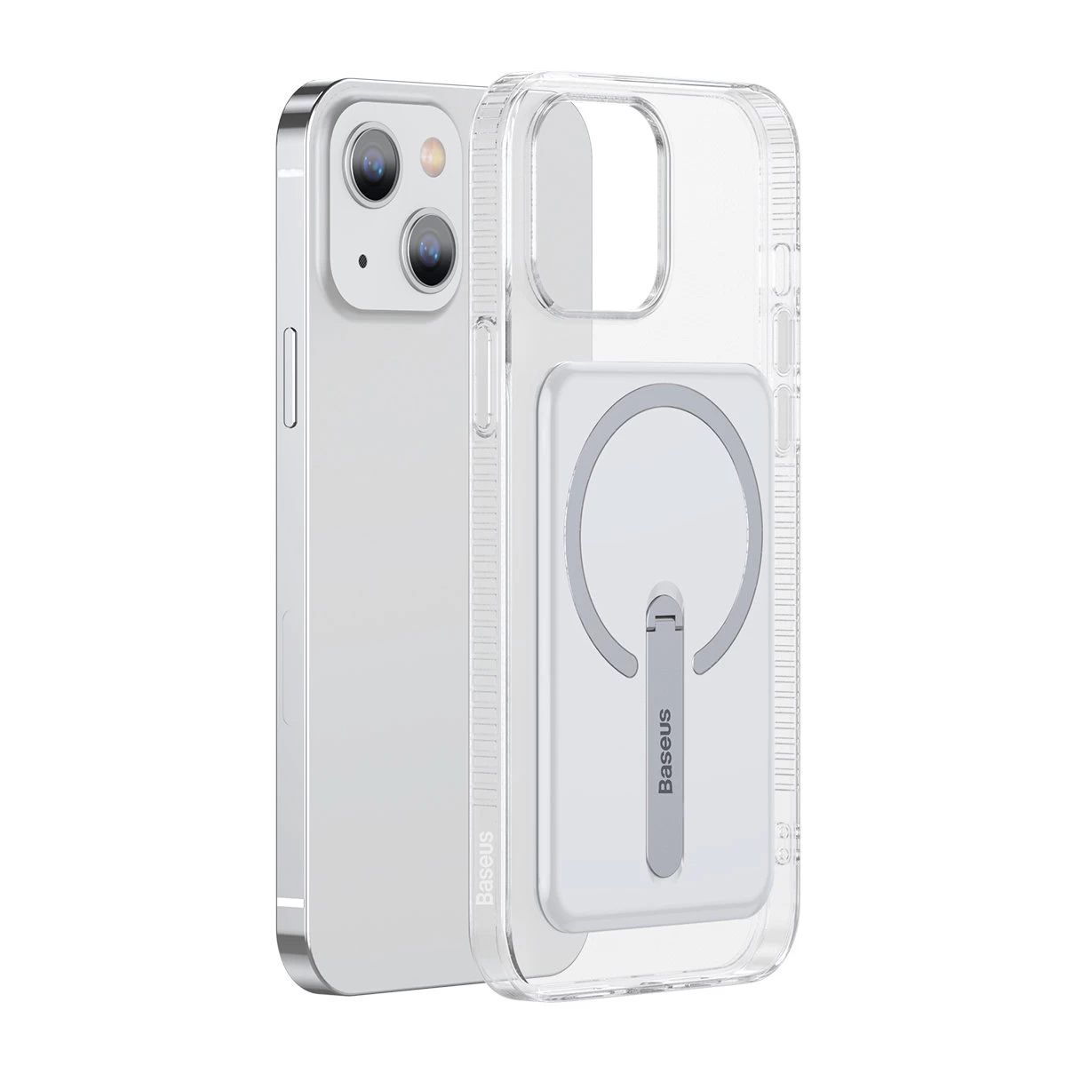 Magnetinis Dėklas Su Stovu Iphone 13 6,1&#039;&#039; 2021 Permatomas