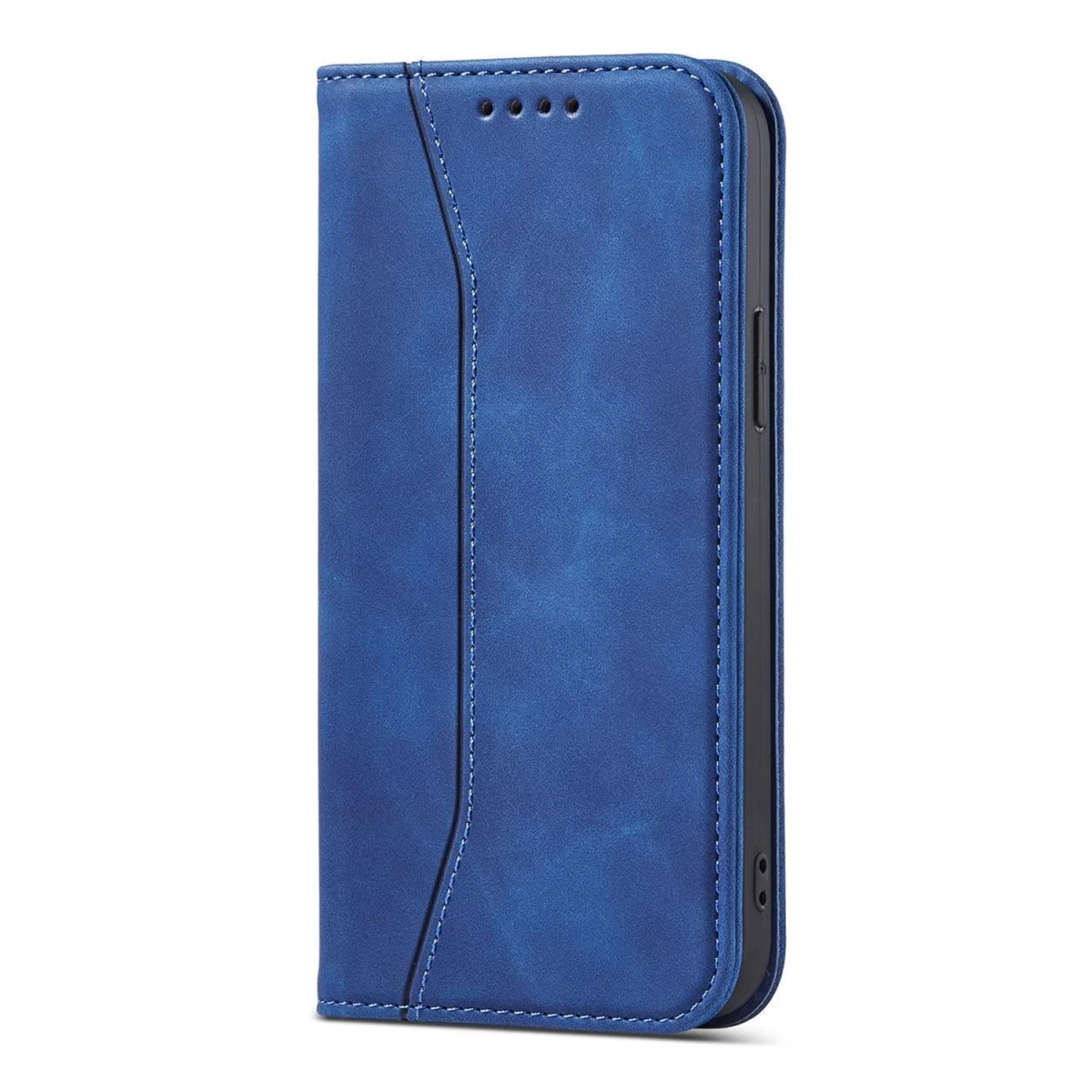Magnetinis fancy Dėklas iphone 14 Pro Apverčiamam Piniginės Stovo Dangteliui, Mėlynos Spalvos Magnetinis fancy Dėklas iphone 14 Pro Apverčiamam Piniginės Stovo Dangteliui, Mėlynos Spalvos