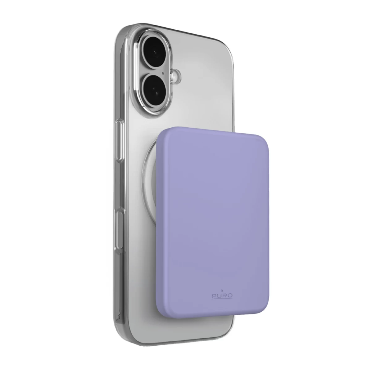 Magnetinis Itin Plonas 4200 Mah Usb-c magsafe Maitinimo Blokas - Violetinės Spalvos