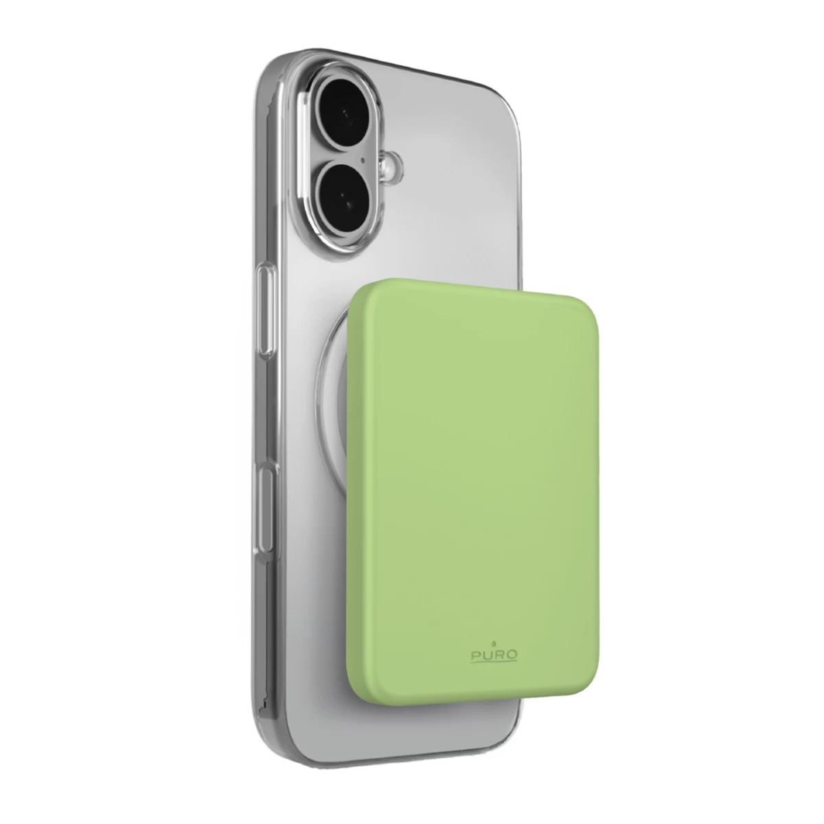 Magnetinis Itin Plonas 4200 Mah Usb-c magsafe Maitinimo Blokas - žalias