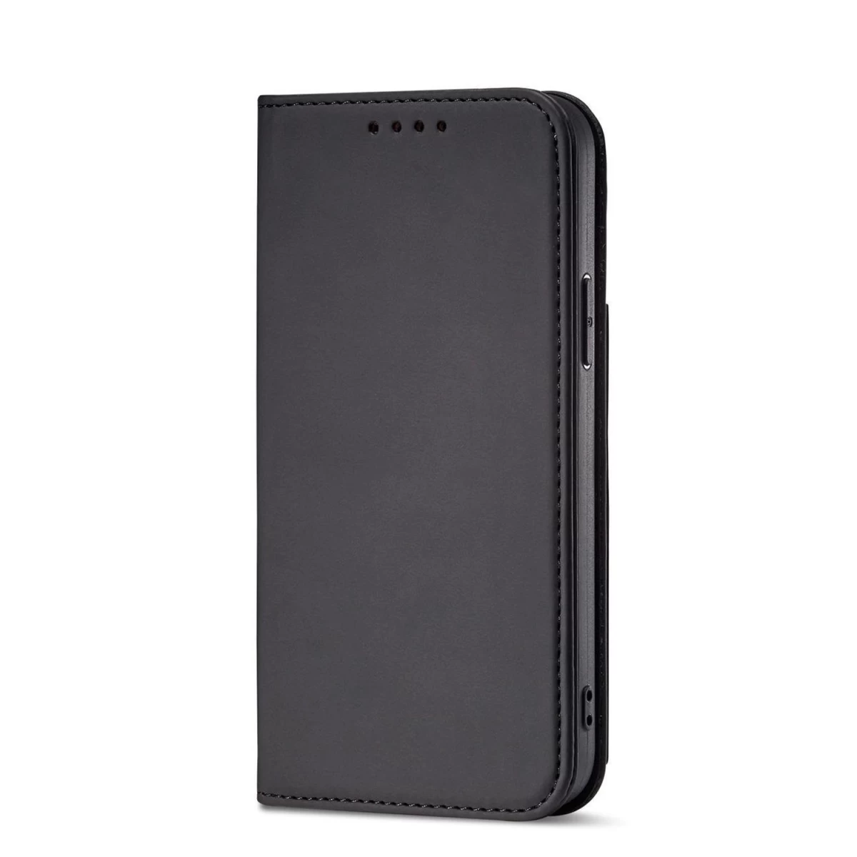 Magnetinis Kortelių Dėklas iphone 13 Pro Max Kortelių Laikikliui Piniginė Juoda