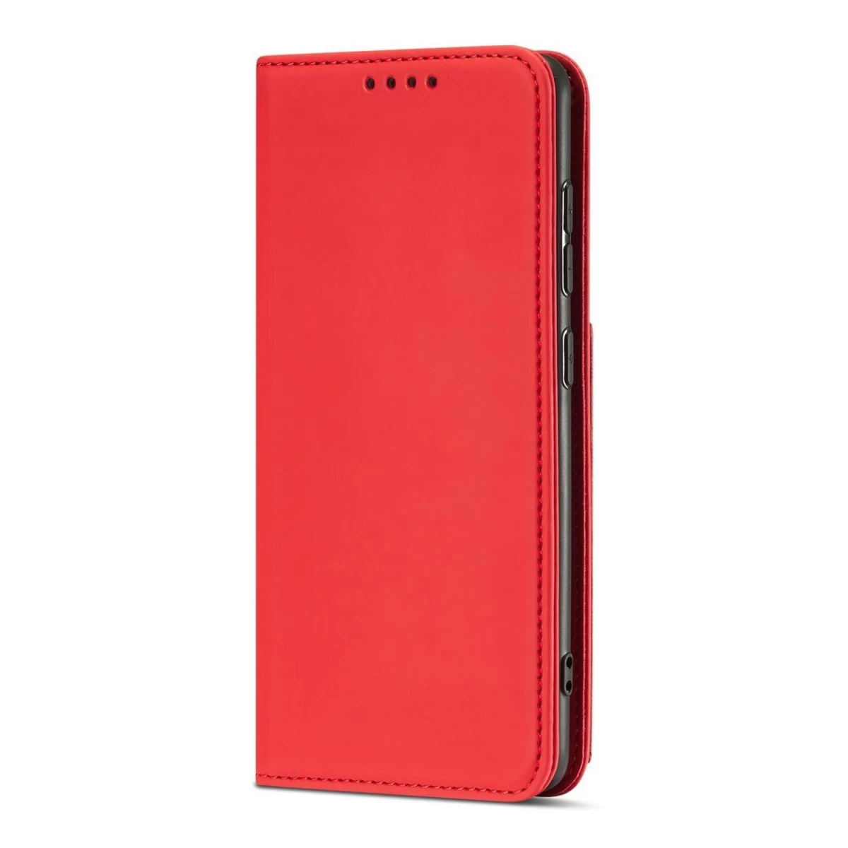 Magnetinis Kortelių Dėklas Samsung Galaxy A13 5g Pouch Wallet Card Holder Red
