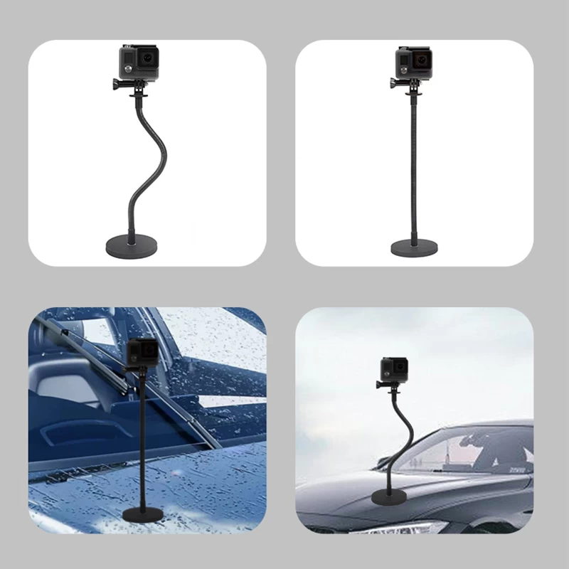 Magnetinis Laikiklis gopro Sporto Kameroms Su žąsies Kaklu 54 Cm