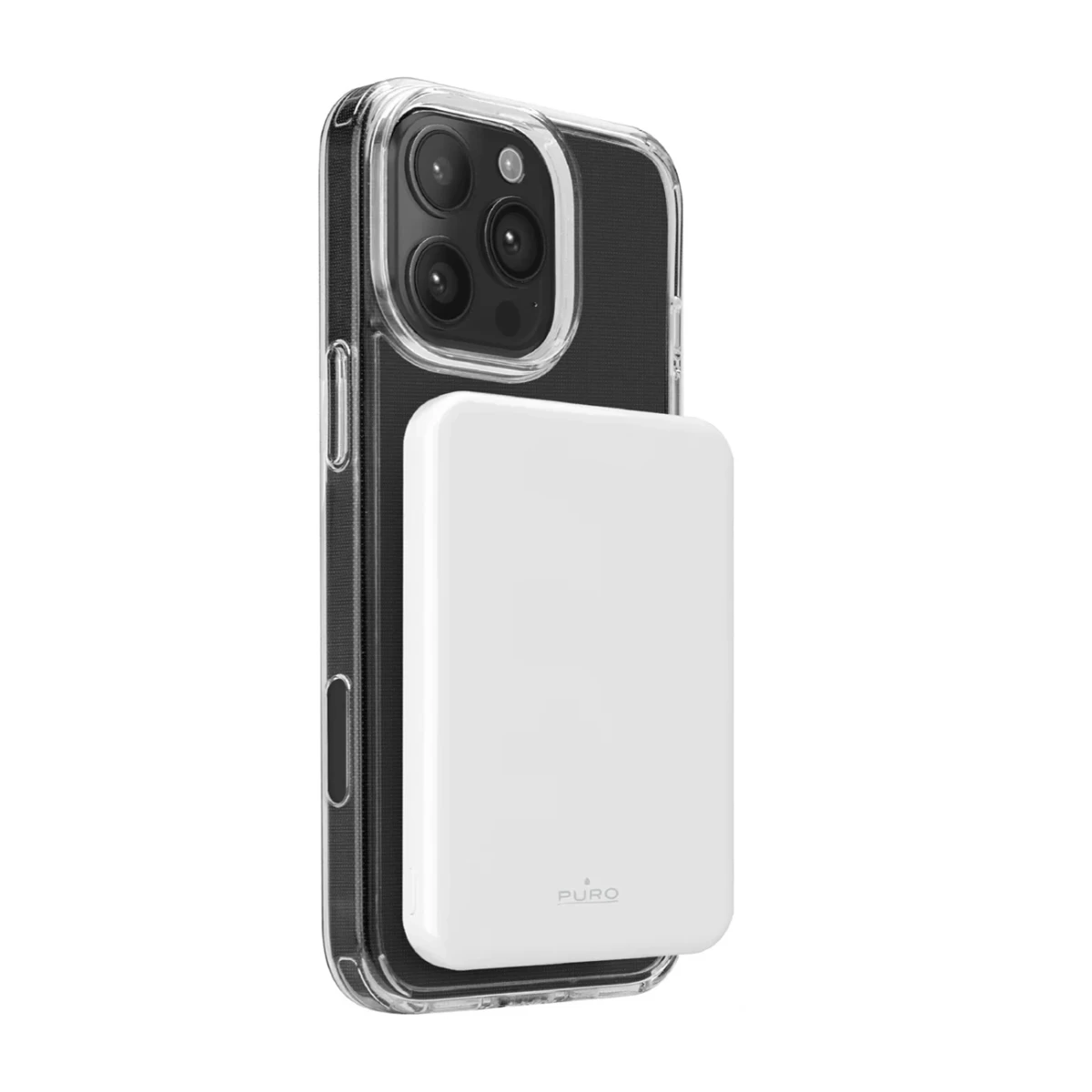 Magnetinis powerbank 5000 Mah Magsafe Usb-c Qi2 Pd 20w - Baltas