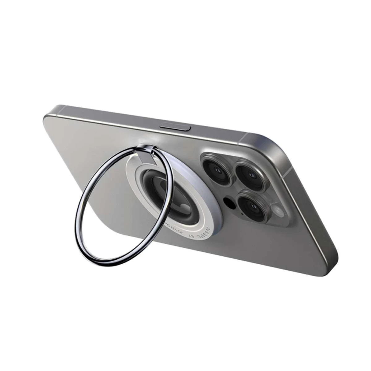 Magnetinis Telefono Laikiklis Magsafe Piršto žiedas Juodas