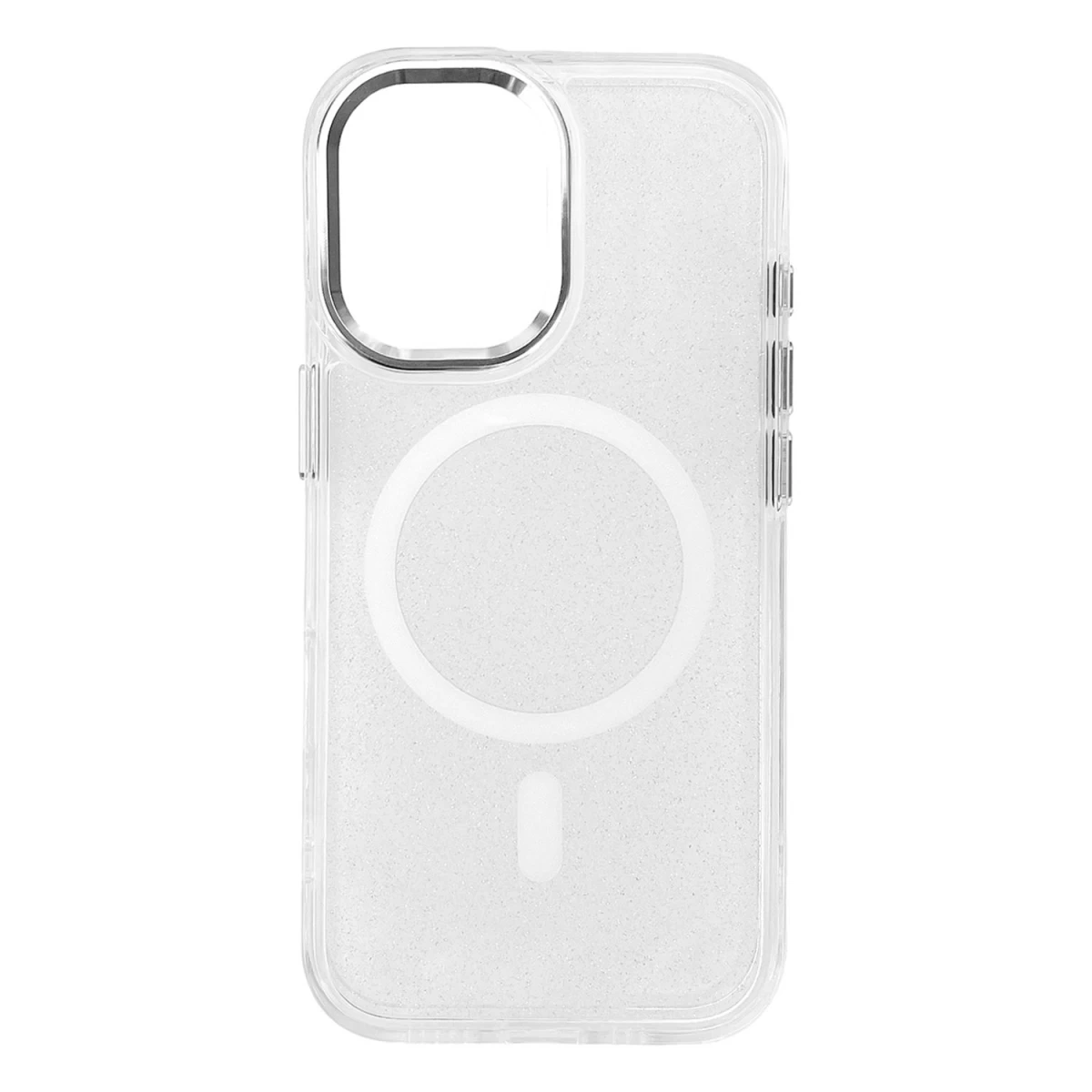magsafe Dėklas Su Blizgučiais iphone 16 - Baltas Su Blizgučiais