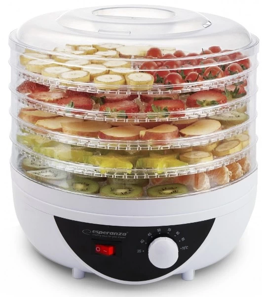 Maisto Džiovintuvas Esperanza 250w 5 Padėklai Ekd002