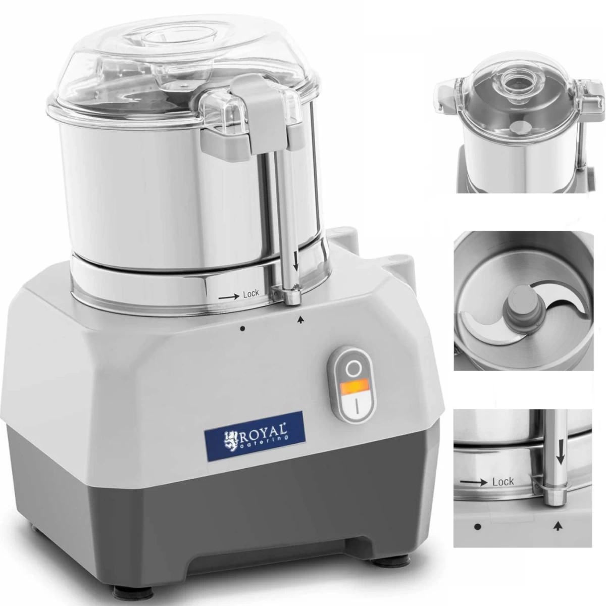 Maisto Smulkintuvas Mėsai, Daržovėms, Prieskoninėms žolelėms Maišyti 1500 Aps/min 3 L 735 W Maisto Smulkintuvas Mėsai, Daržovėms, Prieskoninėms žolelėms Maišyti 1500 Aps/min 3 L 735 W