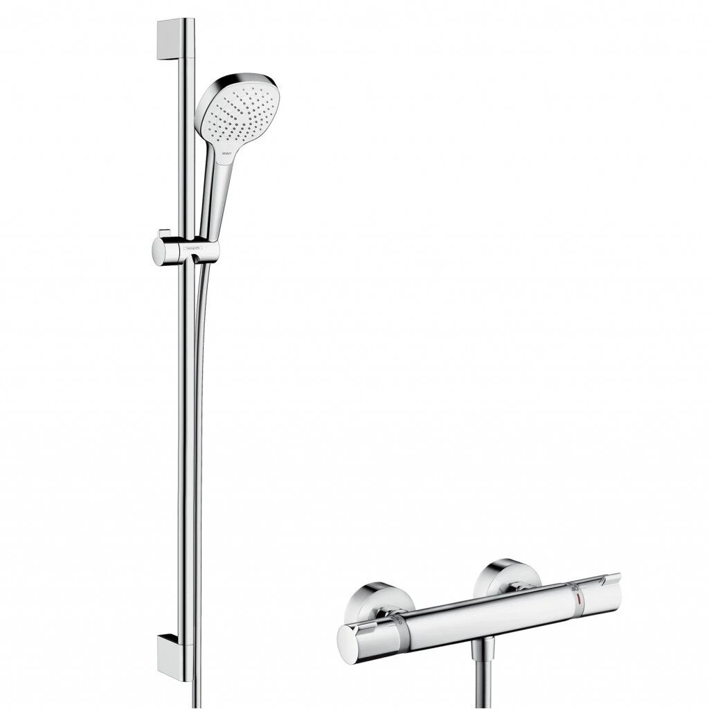 Maišytuvas ir dušo komplektas Hansgrohe Croma Select E vario Combi 27082400