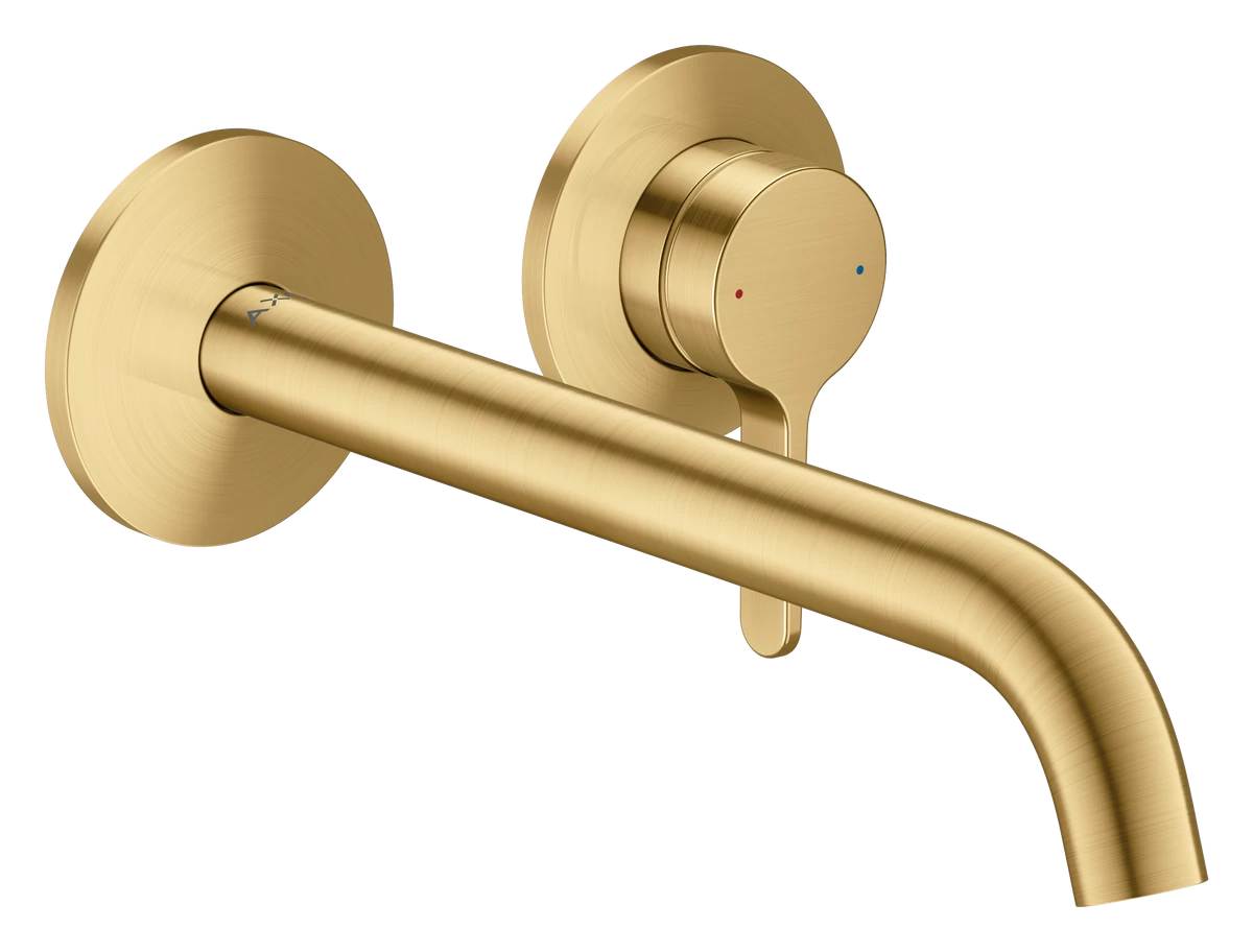 Maišytuvas praustuvui dviejų dalių, Axor One, šlifuoto aukso, 48120250