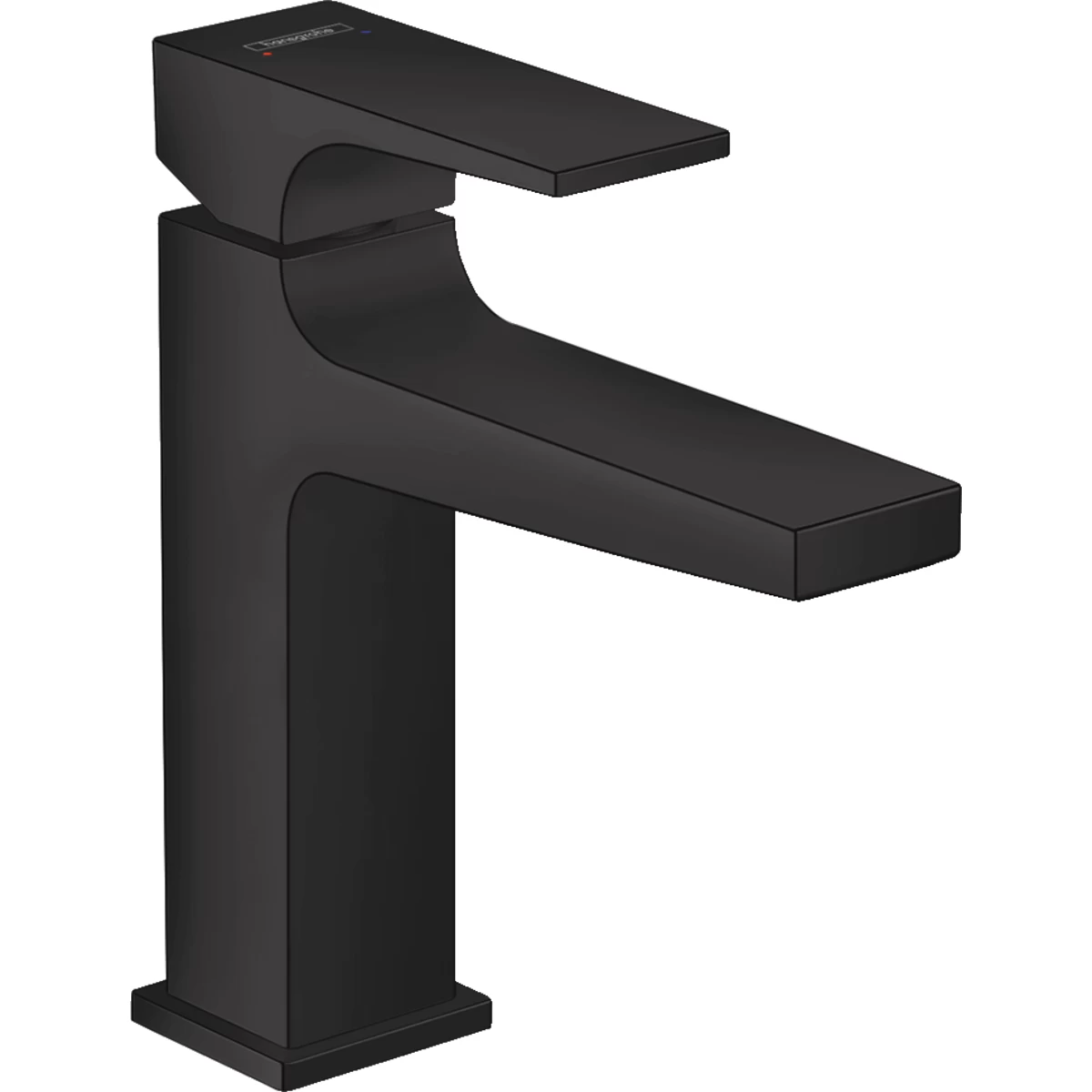Maišytuvas praustuvui Hansgrohe METROPOL 110 matinis juodas 32507670
