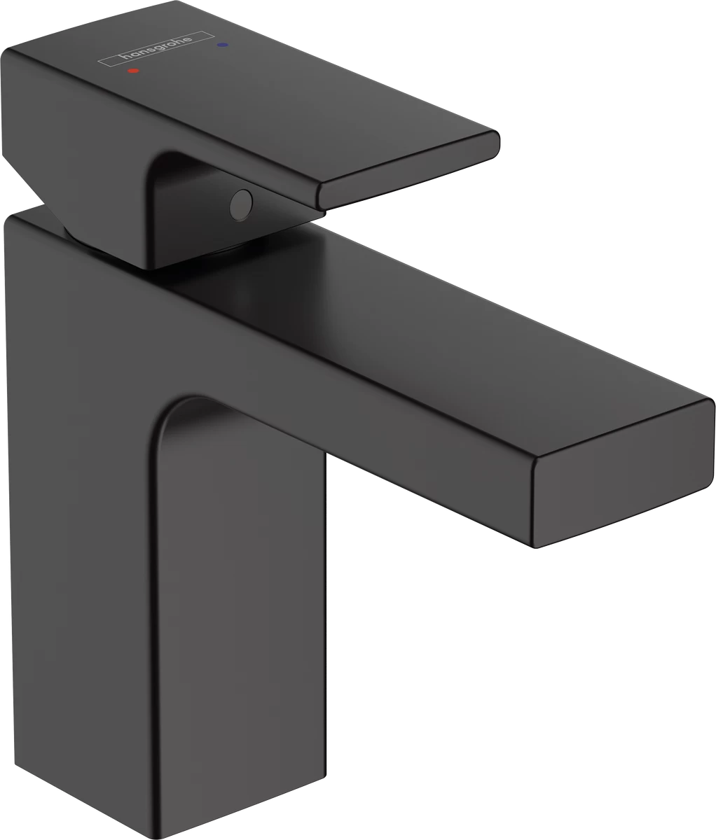 Maišytuvas praustuvui Hansgrohe Vernis Shape 100, matinis juodas, 71561670