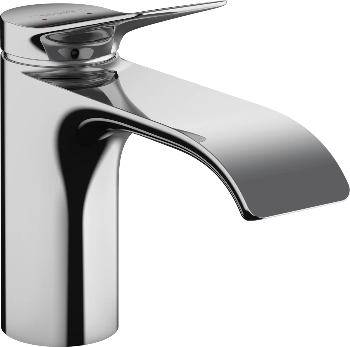 Maišytuvas praustuvui Hansgrohe Vivenis 80 su dugno vožtuvu, chromas 75010000