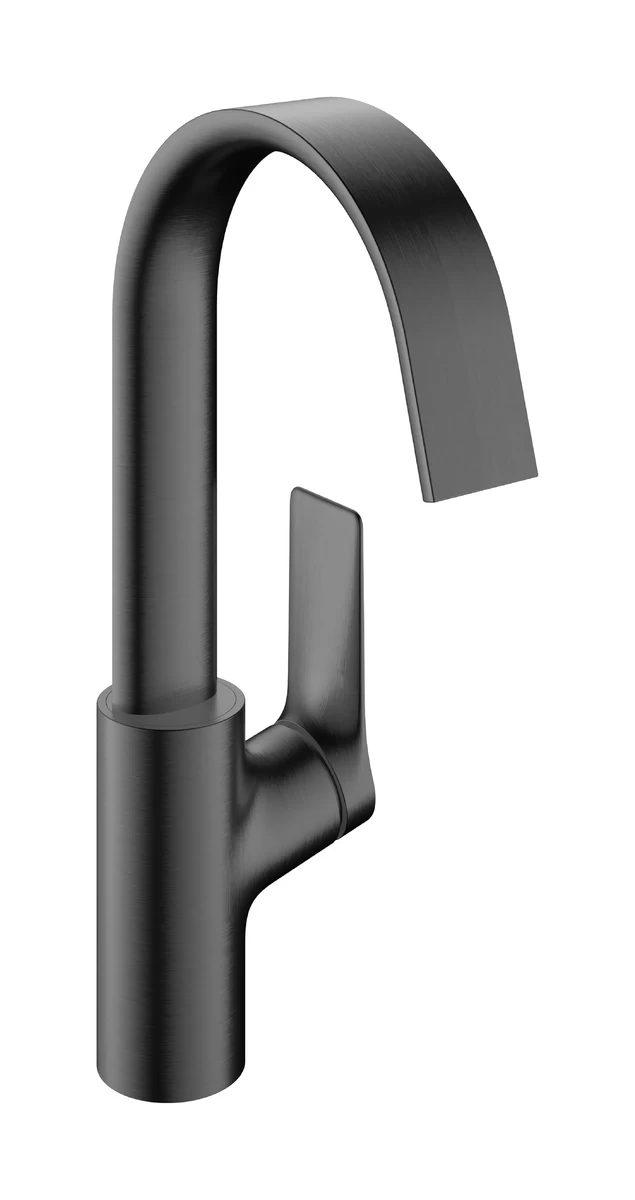 Maišytuvas praustuvui hansgrohe Vivenis, su dugno vožtuvu, juodas chromas 75030340