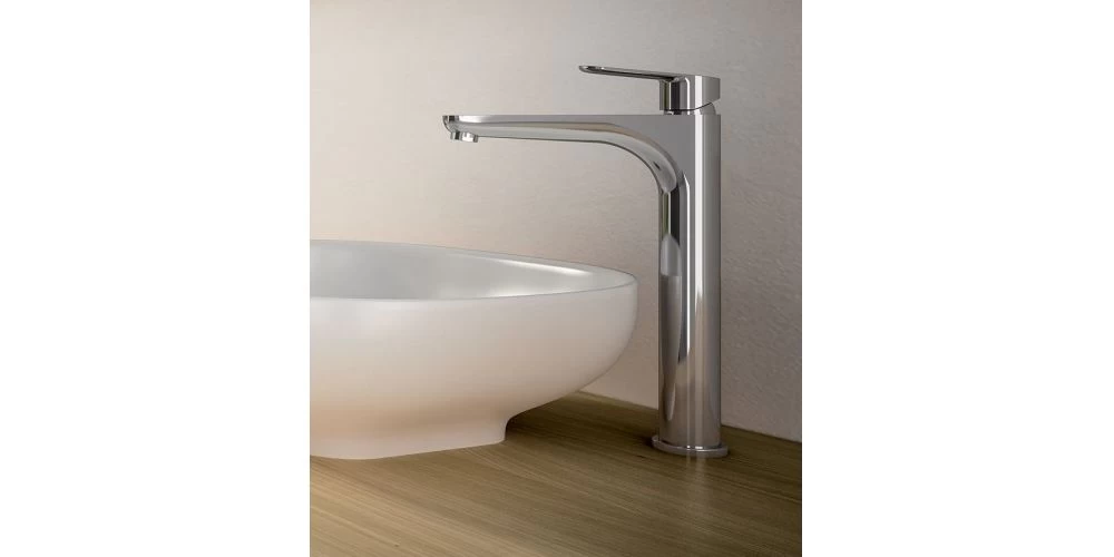 Maišytuvas praustuvui KEVON su dugno vožtuvu, chromas, 81CR8119