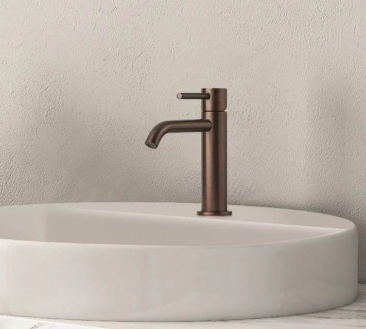 Maišytuvas praustuvui Xenon Slim Primavera Terra di Siena, su dugno vožtuvu