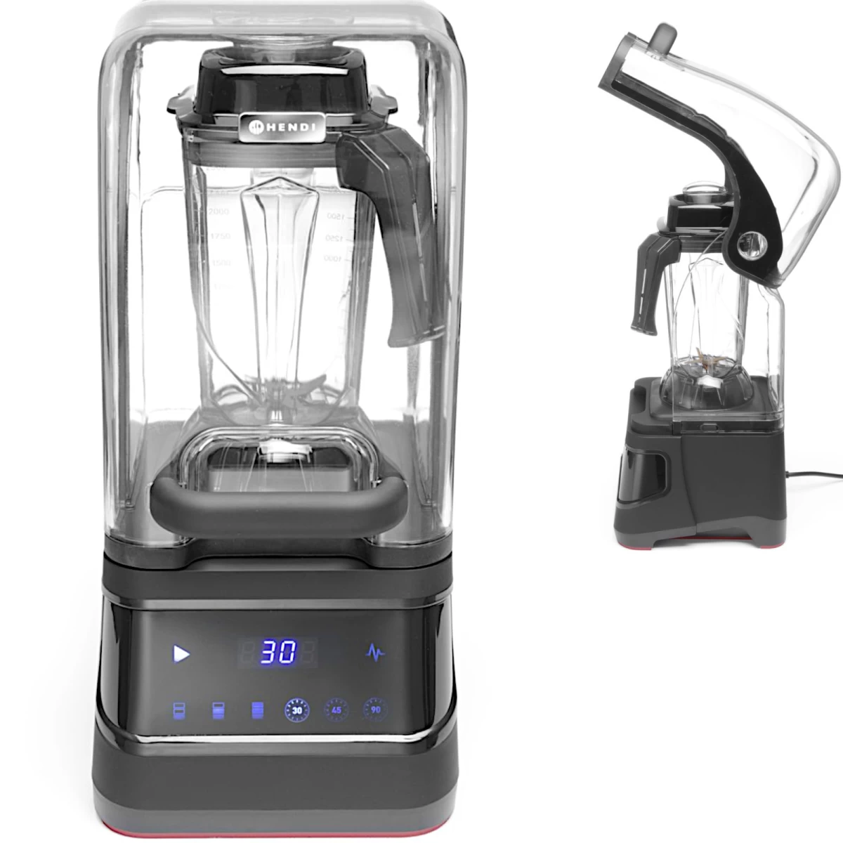 Maišytuvas Su Jutiklinio Valdymo Korpusu Tylinti Taurė Be Bpa 2,5 L 1680 W