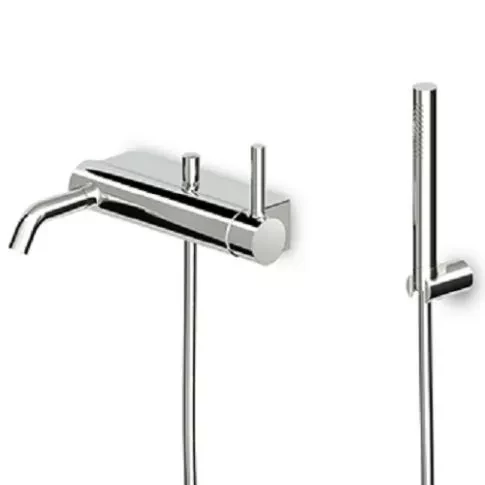 Maišytuvas voniai Zucchetti PAN chromo su rankiniu dušeliu - lazdele, ZP6181