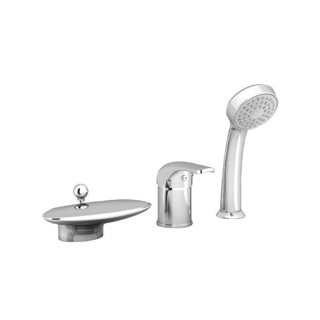 Maišytuvas vonios kraštui Rosa (krioklys), chromas, X07P003