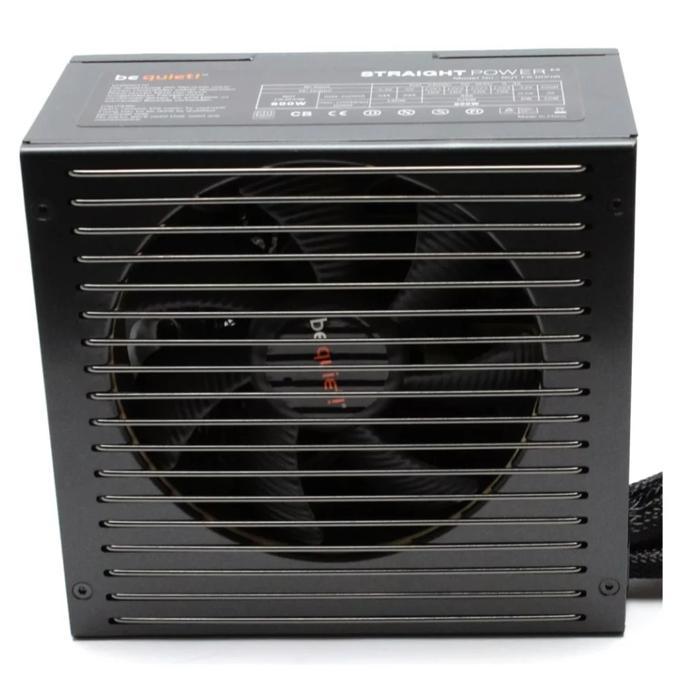 Maitinimo Blokas Be Quiet BQT E8-600W (290) (Ekspozicinė prekė)