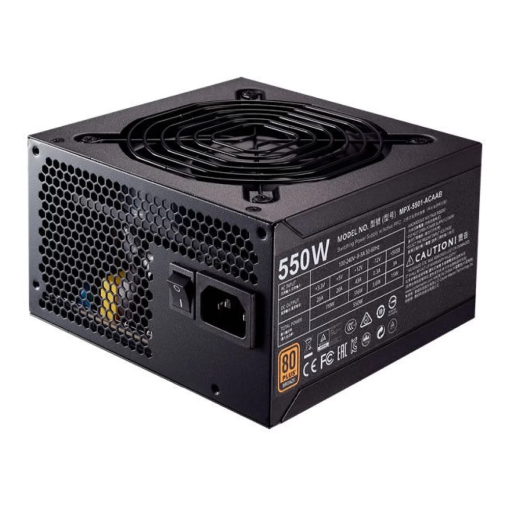 Maitinimo Blokas Cooler Master MPX-5501-ACAAB 550W, (16) (Ekspozicinė prekė)