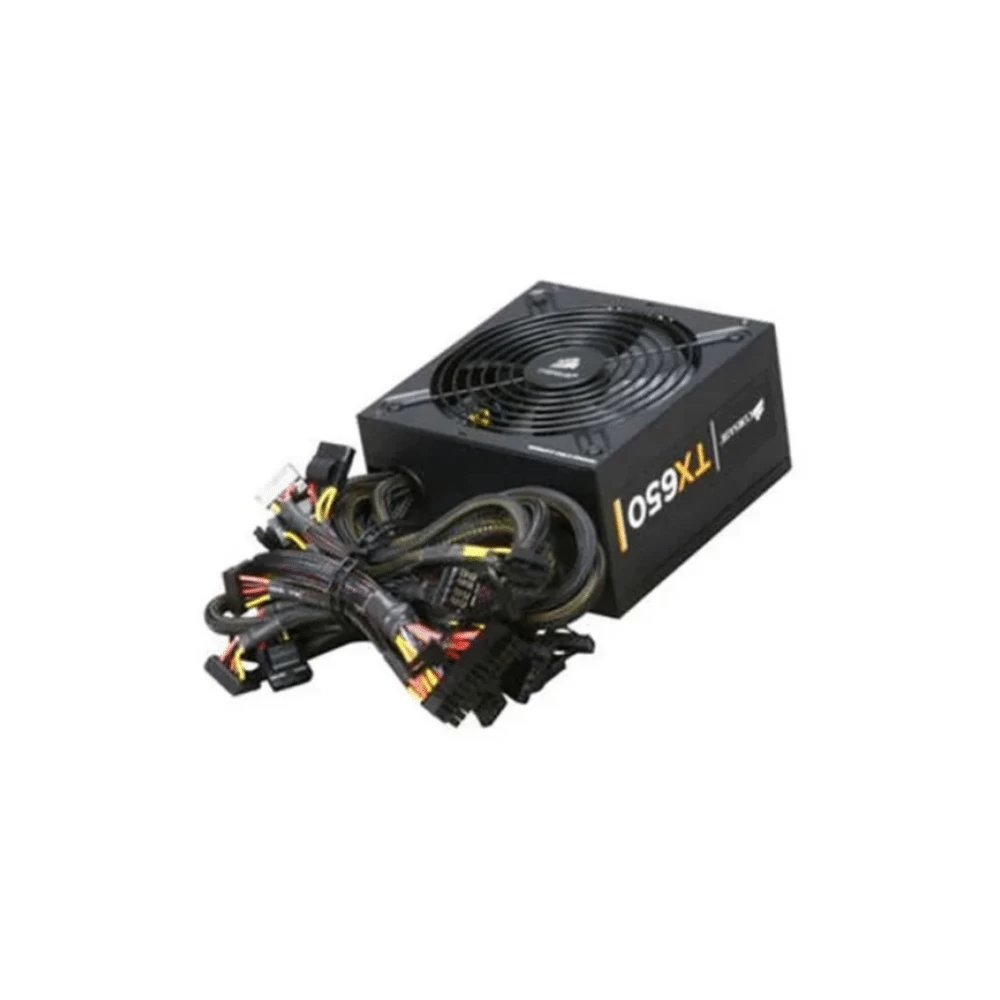 Maitinimo Blokas Corsair TX650 650W (24) (Ekspozicinė prekė)