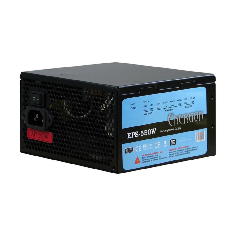 Maitinimo blokas INTER-TECH ENERGON EPS-550W (158) (Ekspozicinė prekė)