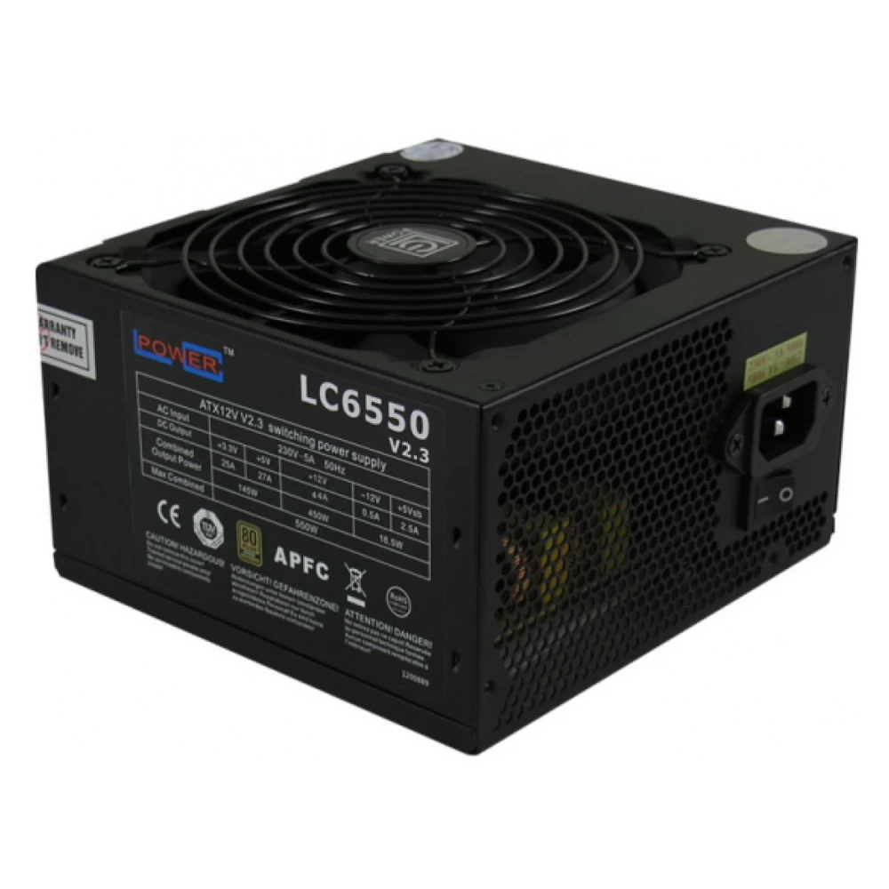 Maitinimo Blokas LC-POWER LC6550 550W, (15) (Ekspozicinė prekė)