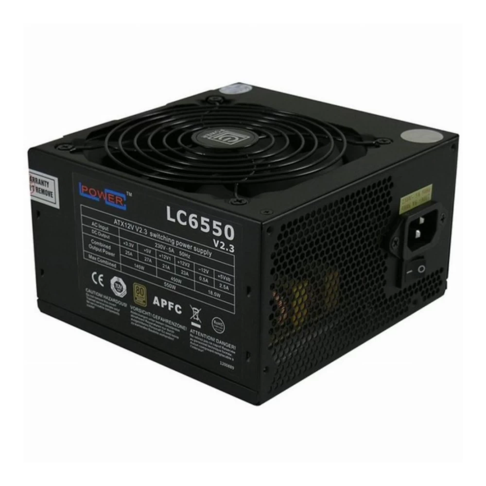Maitinimo Blokas LC-POWER LC6550 GP 550W, (21) (Ekspozicinė prekė)
