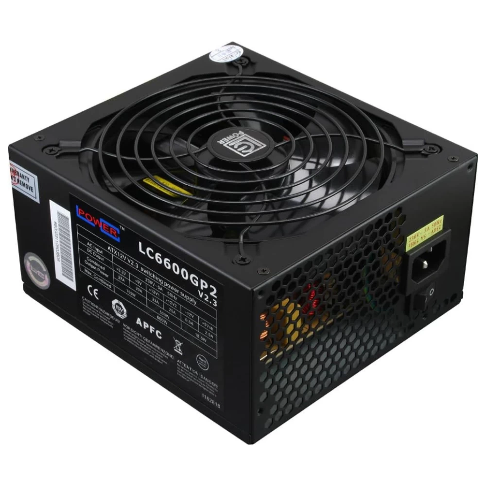 Maitinimo Blokas LC-POWER LC6600GP2 600W, (19) (Ekspozicinė prekė)