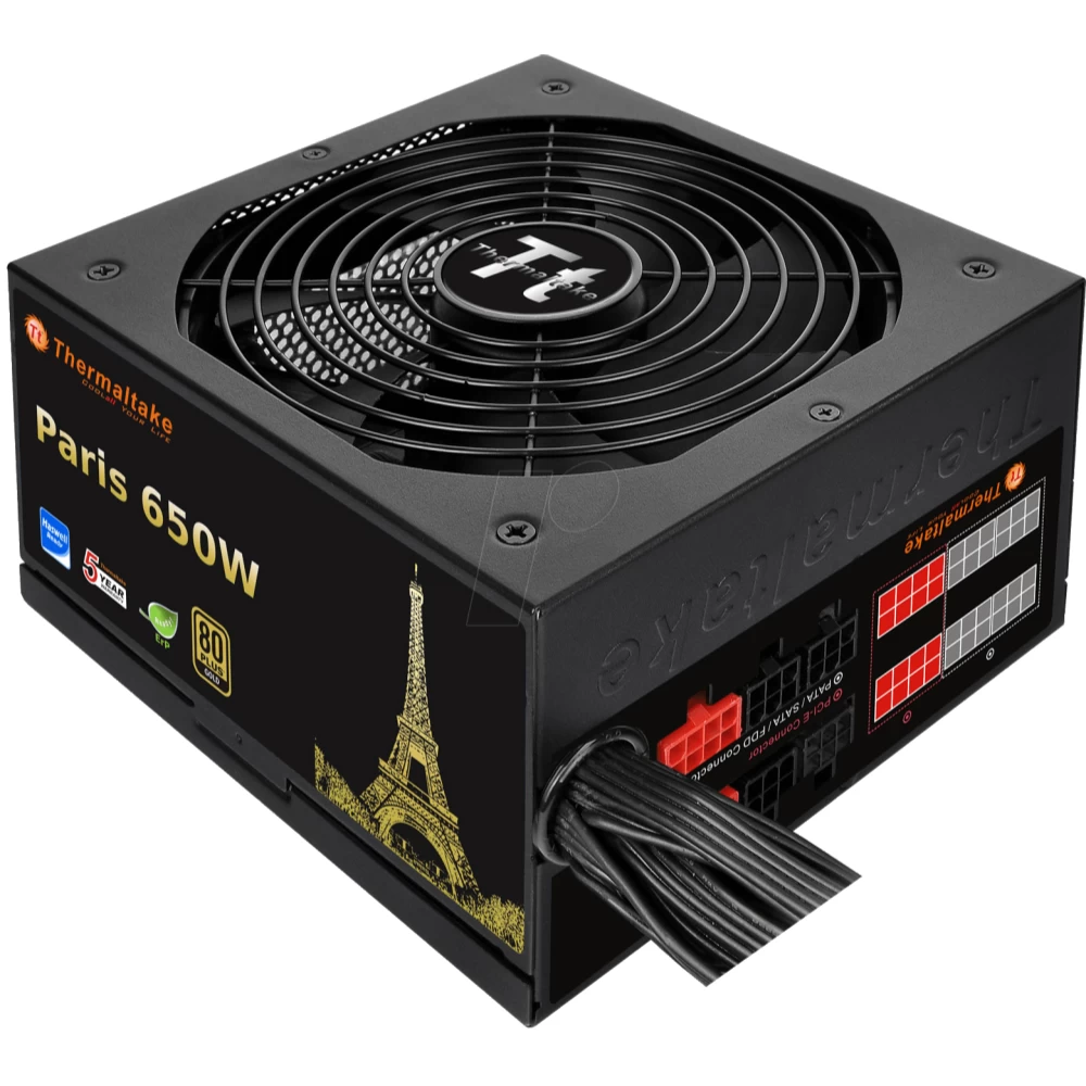 Maitinimo blokas Thermaltake Paris 650W (300) (Ekspozicinė prekė)