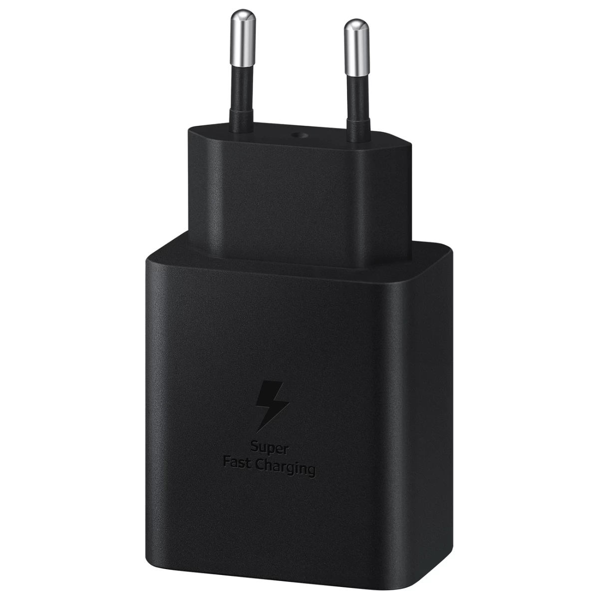 Maitinimo įkroviklis Su Usb-c Kabeliu 45w Pd Pps + Juodas