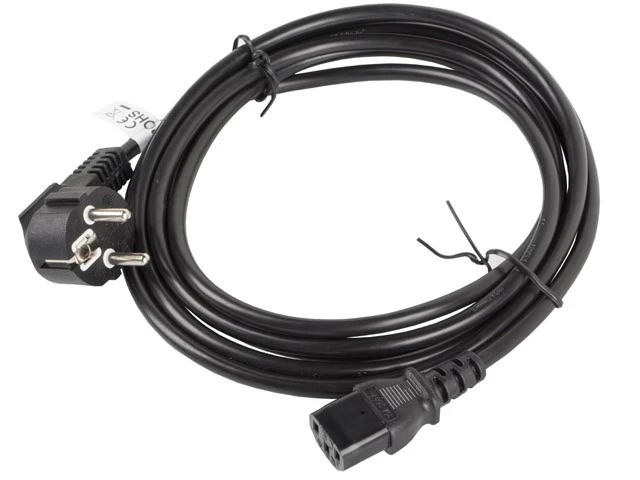 Maitinimo Kabelis Lanberg C/f Tipo Kištukas (schuko) 3 M. Ca-c13c-11cc-0030-bk