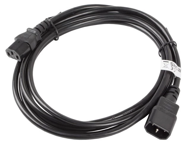 Maitinimo Kabelis Lanberg Iec-320 C13 3 M. Ca-c13e-11cc-0030-bk
