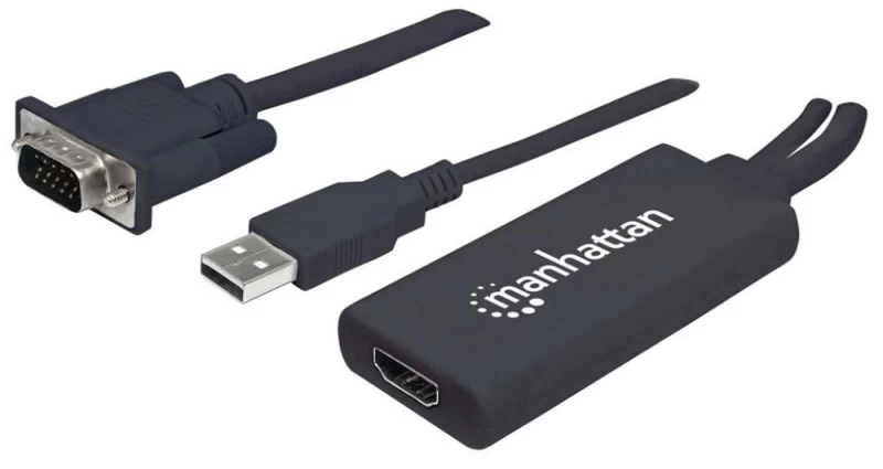 Manhattan 152426 Usb - Vga - Hdmi Adapteris