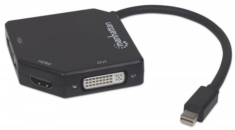 Manhattan 207720 Mini Displayport - Vga/dvi/hdmi Adapteris