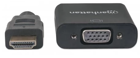 Manhattan Hdmi - Vga 0,3 M /s1x Hdmi (kištukas) 1x Vga (lizdas)