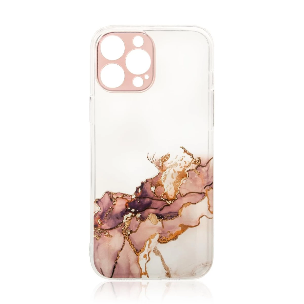 Marmurinis Dėklas xiaomi Redmi Note 11 Gelinis Dangtelis Marmurinis Rudas