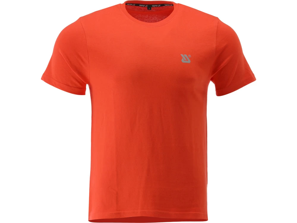 Marškinėliai BASIC ORANGE | 100% medvilnė | S dydis (YT-78482)