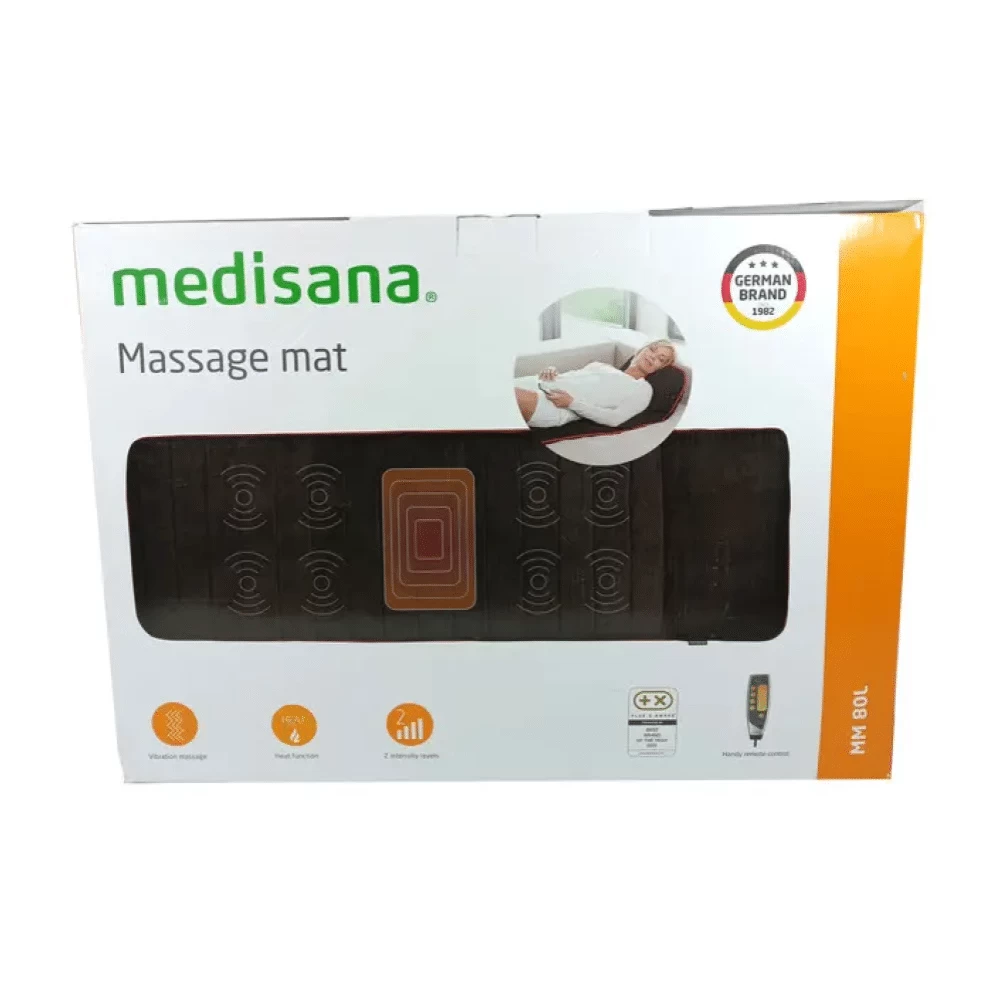 Masažo kilimėlis Medisana MM 80L, juoda (Ekspozicinė prekė)