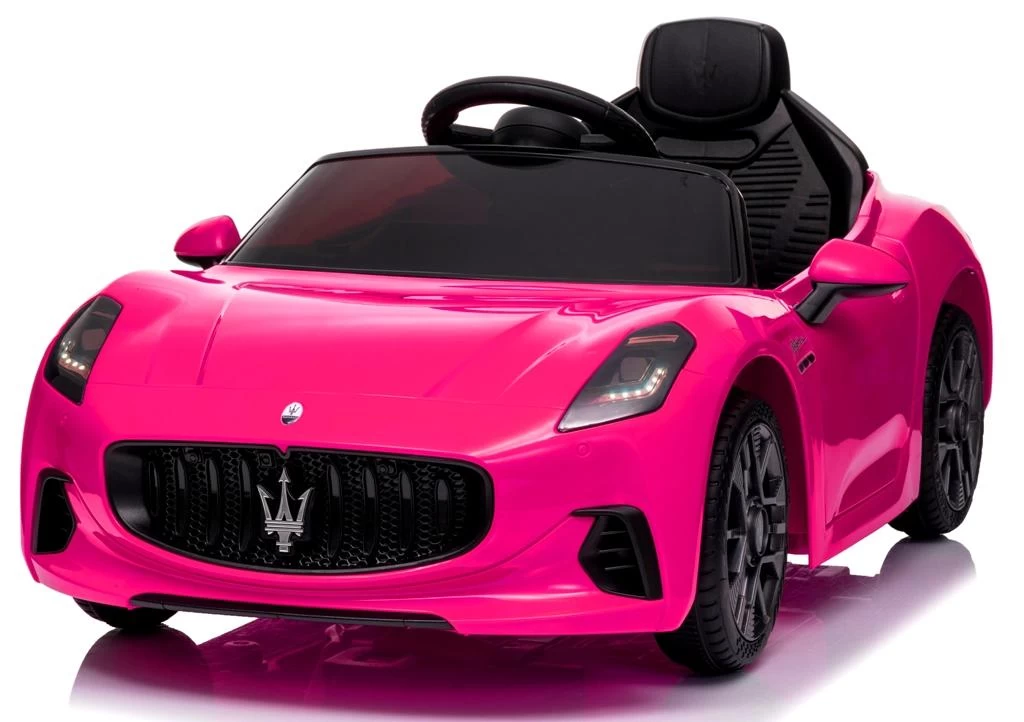 Maserati Granturismo Pale Pink Eva Odos Nuotolinio Valdymo Ličio Jonų Akumuliatoriaus Automobilis Maserati Granturismo Pale Pink Eva Odos Nuotolinio Valdymo Ličio Jonų Akumuliatoriaus Automobilis