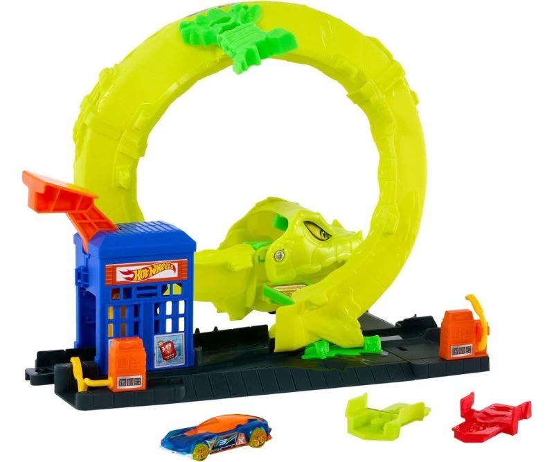 Mattel Hdr29 Hot Wheels Snake Loop
