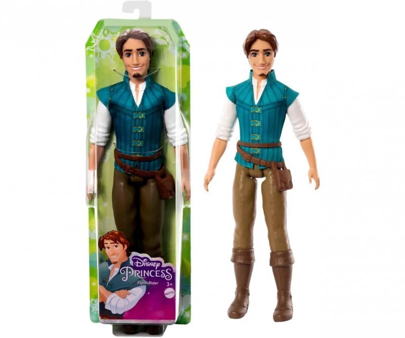 Mattel Hlv98 Disney Princess Flynn Rider Lėlė